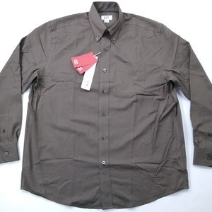 Cutter & Buck Men's Solid Brown Cotton Blend Long